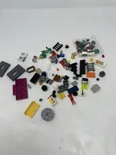 Lego Spare Parts Lot Printed Pieces Mini Fig Legs Head Ladder Bike Plus More