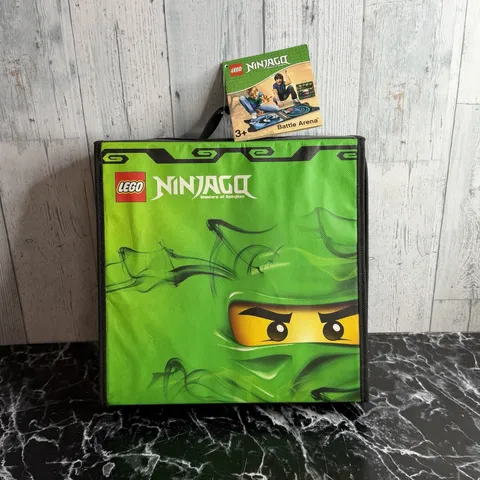 Lego Ninjago Masters Of Spinjitzu Battle Arena Storage Case Carrying Case w/ Tag