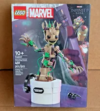 LEGO MARVEL 76297 DANCING GROOT - New, Sealed, 459 Pieces