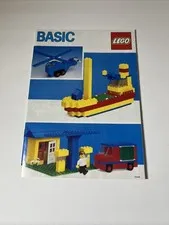 Lego Vintage Basic 120438 Instructional Manual Only 1985