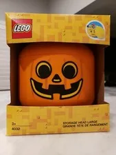 LEGO Official Copenhagen Large Pumpkin Storage Head - NEW 