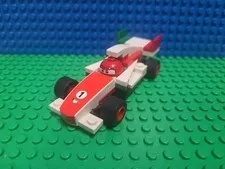 Lego Francesco Bernoulli Minifigure crs084 8423 Cars Disney CMF Lot Rare Retired