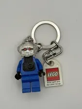 LEGO Batman Mr. Freeze Minifigure Key Chain 852131 RARE 2006