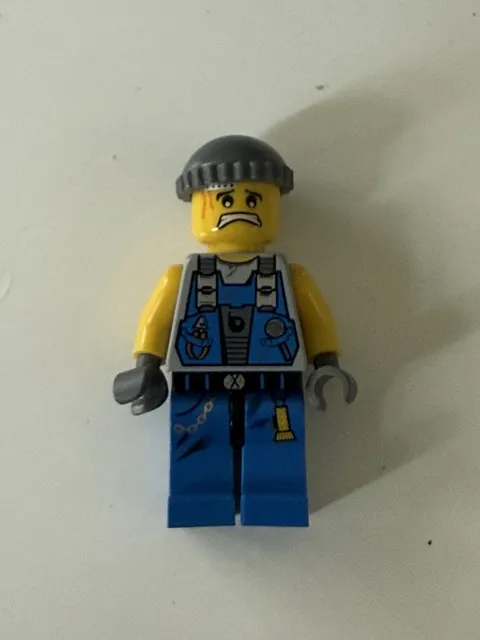 LEGO Figure Minifigur Minifigures Power Miners Engineer Knit Cap pm012