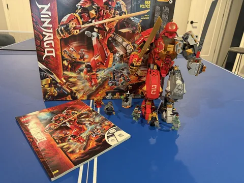 LEGO NINJAGO: Fire Stone Mech (71720) 99.9% complete, check description