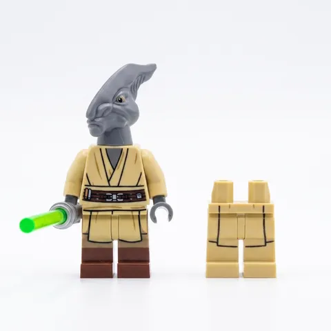 Official LEGO Star Wars Coleman Trebor AOTC Jedi Master Minifigure sw0480 75019