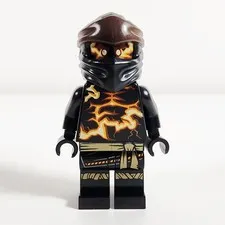 Lego Cole Minifigure Spinjitzu Burst Ninjago Master of Mountain 70685 njo0612