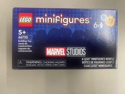 NEW SEALED! LEGO MINIFIGURES 66735 MARVEL STUDIOS SERIES 2 BOX OF 6 RANDOM PACKS