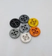 LEGO ® Technic 3648 gear 24 teeth 5 10 pieces colors mixed used