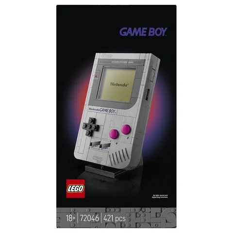 LEGO Nintendo Game Boy 72046 Age 18+ Building Kit 421pcs