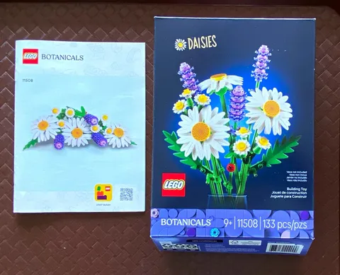 LEGO Botanicals 11508 Daisies Botanical Collection 153pcs 9+ Separator
