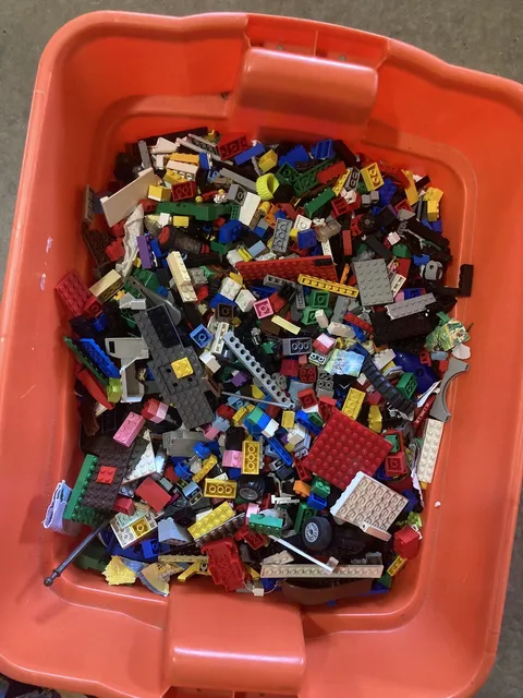 Bulk LEGO 1 Pound Lot Bricks Plates Studs Wheels Kids Toys MULTIPLE AVAILABLE