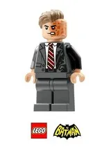 LEGO DC The Dark Knight Movie - Two-Face Minifigure SH1023 from 76303 - NEW