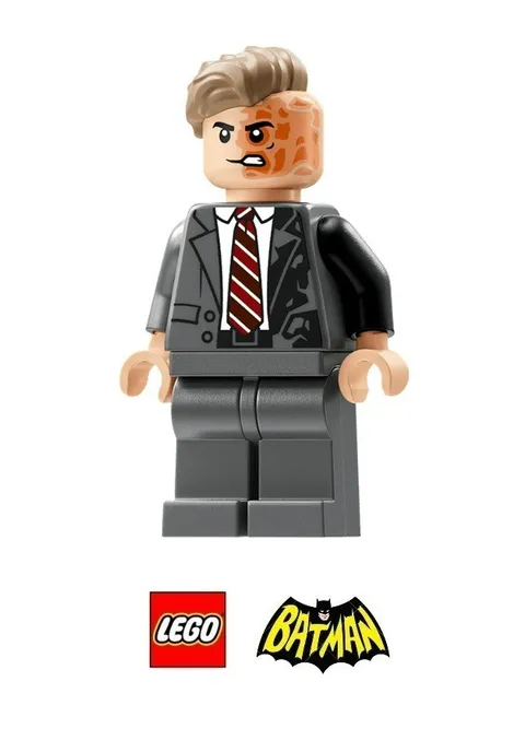 LEGO DC The Dark Knight Movie - Two-Face Minifigure SH1023 from 76303 - NEW