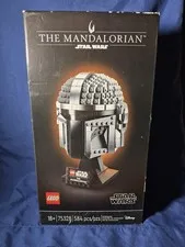 LEGO Star Wars: The Mandalorian Helmet (75328) 100% Still In Box Never Opened