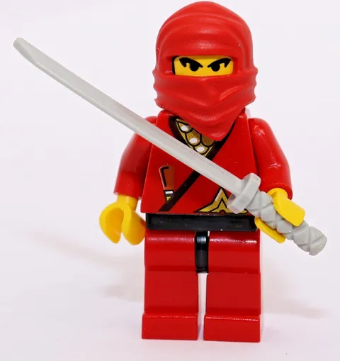 LEGO Castle Ninja - Red Minifigure 3053 3051 3052 3050 cas050