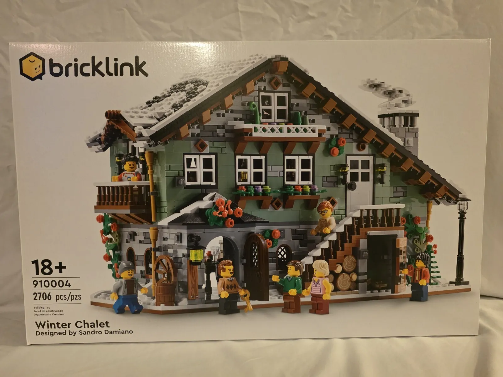 LEGO BrickLink Winter Chalet 910004 Designer Program 2706pc 18+ Set