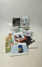 Lot Of 14 Pcs Multicolor Lego Mixed Building Toy Instruction Manual Books