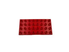 Lego® Duplo Base plate Building plate 4x8 8x4 RED