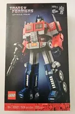 LEGO Icons Transformers Optimus Prime #10302 Box Only