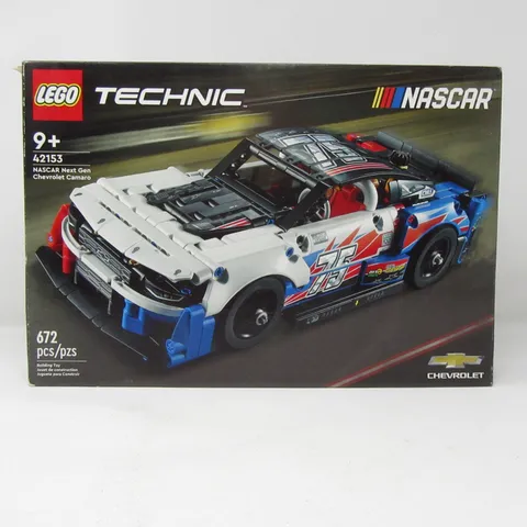LEGO TECHNIC NASCAR NextGen Chevrolet Camaro ZL1 Kit 42153 NEW SEALED