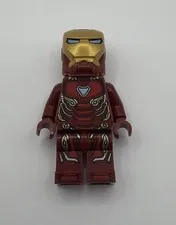 Lego Iron Man Mark 50 Minifig, Slight Damage on Backside