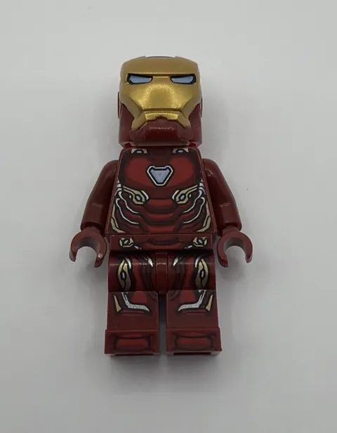 Lego Iron Man Mark 50 Minifig, Slight Damage on Backside