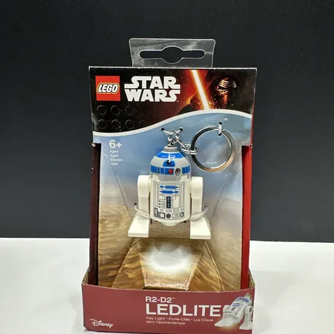 Disney LEGO Star Wars R2-D2 LED Lite Key Chain Light Flashlight Minifigure New