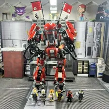 70615 The LEGO Ninjago Movie Fire Mech Retired Complete Set All Minifigs