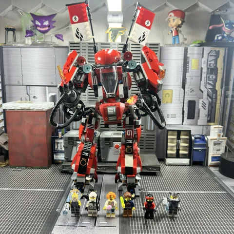 70615 The LEGO Ninjago Movie Fire Mech Retired Complete Set All Minifigs
