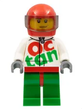 LEGO: Race Car Driver White Octan Suit (rac059)