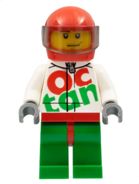 LEGO: Race Car Driver White Octan Suit (rac059)