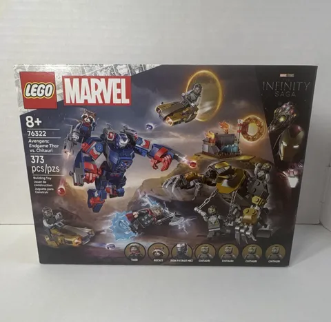 LEGO Marvel 76322 Avengers Endgame Thor vs Chitauri Infinity Saga 373pcs 8+