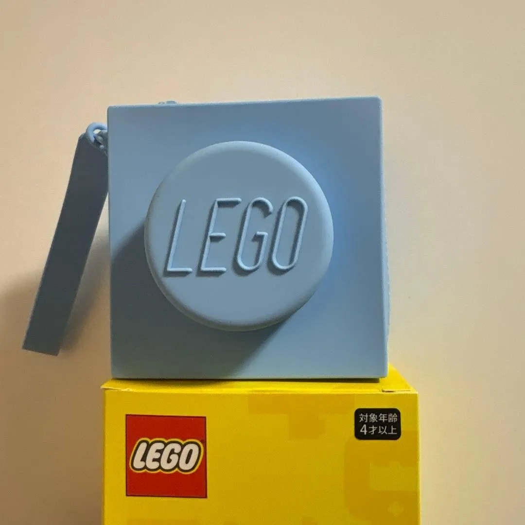 LEGO® Super Cute Pouch Blue Novelty Item Silicone Limited rare new w/Box Japan