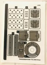 LEGO STICKER SHEET for 76190 Iron Man: Iron Monger Mayhem, New & Genuine
