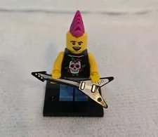 Lego Collectible Minifigure Series 4 (8804) Punk Rocker Complete 