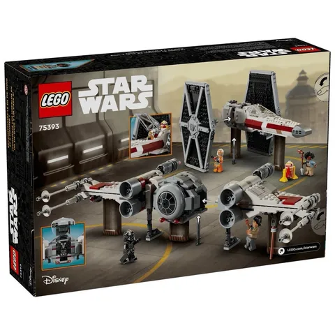 LEGO Star Wars 75393 TIE Fighter & X-wing Mash-up Building Set 1063 pcs Box
