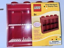 LEGO Small Minifigure Display Storage Case BLUE with Figure Gently Used for KOBE