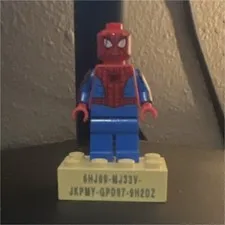 LEGO Spider-Man Minifigure Red Blue Super Hero Figure Plastic Age 4+