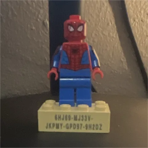LEGO Spider-Man Minifigure Red Blue Super Hero Figure Plastic Age 4+
