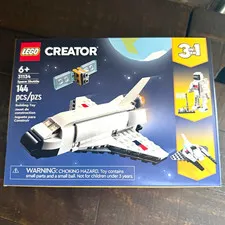 LEGO Creator 3-in-1 Space Shuttle Set 31134 Complete Set 144pcs 6+