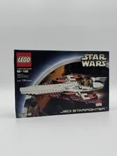 Vtg 2002 Lego Star Wars Jedi Starfighter #7143  Retired Sealed NEW IN CRISP BOX