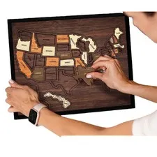 MapQuest USA Puzzle — Build Your Travel Memories