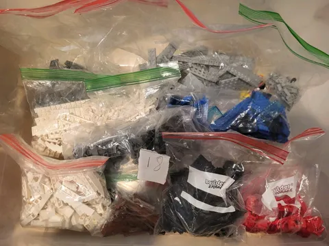 2.5 LB Genuine LEGO Bulk Lot Color Sorted Mixed Bricks Plates Parts Exact Lot