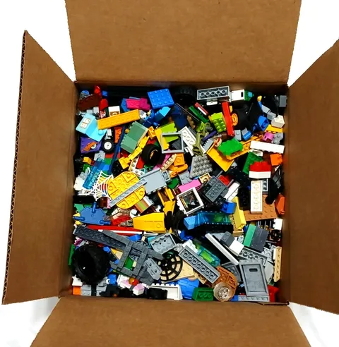 Genuine Lego Bricks & Parts 5 lbs Lot - 12x12x4 Box