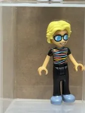LEGO Minifigure - Friends Alexander - Striped Top - No frnd0709 - QTY 1