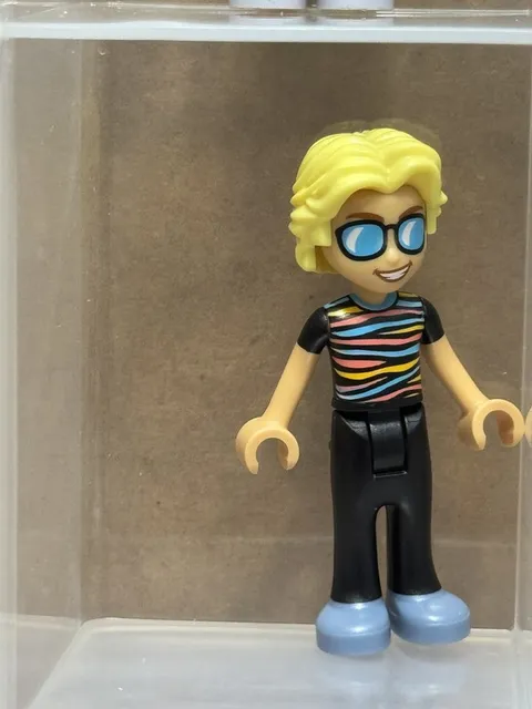 LEGO Minifigure - Friends Alexander - Striped Top - No frnd0709 - QTY 1