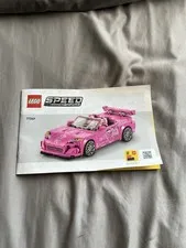 LEGO Speed Champions 77241 2 Fast 2 Furious Honda S2000 Instruction Manual Only