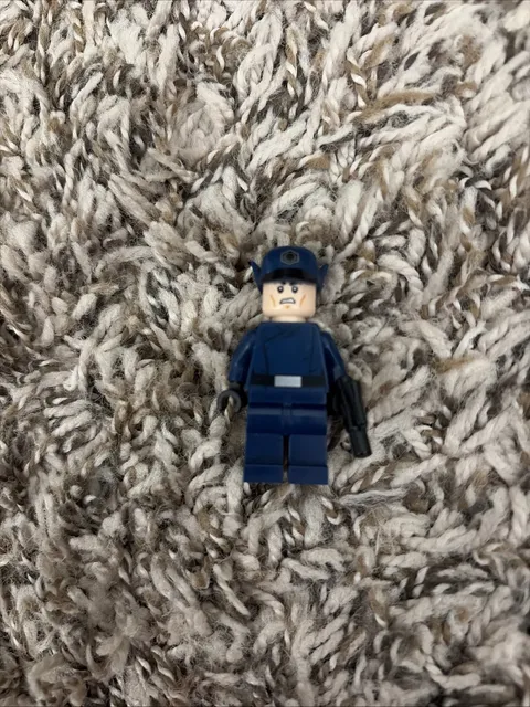 Lego Star Wars First Order Officer Mini figure- Great Condition Navy Color