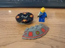 Lego Ninjago Jay ZX And Spinjitzu Spinner Turntable And Garmatron 6x6 Brick